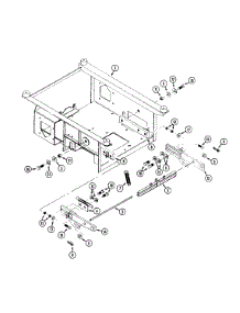 Base And Lift Arms parts for White Outdoor Front-Mount Mower 135-028-190 / 1995 from AppliancePartsPros.com