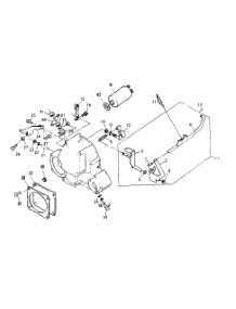 Camshaft Case And Throttle Linkage parts for White Outdoor Front-Mount Mower 135-028-190 / 1995 from AppliancePartsPros.com