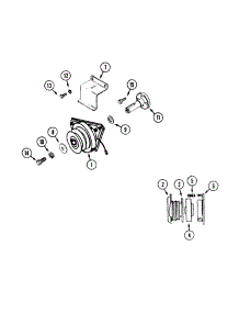 Electric Clutch (Pto) parts for White Outdoor Front-Mount Mower 135-028-190 / 1995 from AppliancePartsPros.com