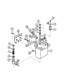 Fuel Injection Pump parts for White Outdoor Front-Mount Mower 135-028-190 / 1995 from AppliancePartsPros.com