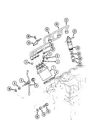 Fuel Injection System parts for White Outdoor Front-Mount Mower 135-028-190 / 1995 from AppliancePartsPros.com