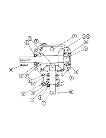Gear Box - Mower (Superior) parts for White Outdoor Front-Mount Mower 135-028-190 / 1995 from AppliancePartsPros.com