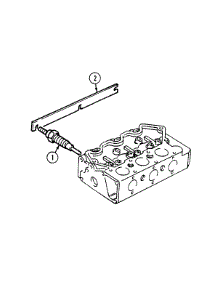 Glow Plugs parts for White Outdoor Front-Mount Mower 135-028-190 / 1995 from AppliancePartsPros.com