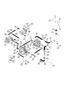 Hydraulic System (Drive) parts for White Outdoor Front-Mount Mower 135-028-190 / 1995 from AppliancePartsPros.com