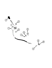 Throttle Control parts for White Outdoor Front-Mount Mower 135-028-190 / 1995 from AppliancePartsPros.com