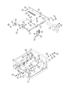 Base Assembly parts for White Outdoor Front-Mount Mower 135-018-190 / 1995 from AppliancePartsPros.com