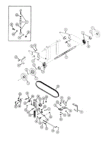 Pump Drive Cross Shaft parts for White Outdoor Front-Mount Mower 135-018-190 / 1995 from AppliancePartsPros.com