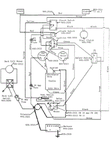 Wiring Harness 900-2035 parts for White Outdoor Front-Mount Mower 137-004-190 / 1988 from AppliancePartsPros.com