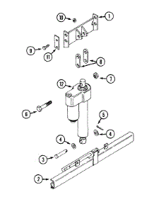 Electric Deck Lift parts for White Outdoor Front-Mount Mower 136-015-190 / 1996 from AppliancePartsPros.com