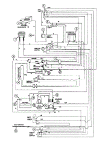 Electrical System Sn A235wj And After parts for White Outdoor Front-Mount Mower 136-015-190 / 1996 from AppliancePartsPros.com
