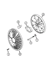 Booster Fan parts for White Outdoor Front-Mount Mower 13A-015-190 / 1997 from AppliancePartsPros.com