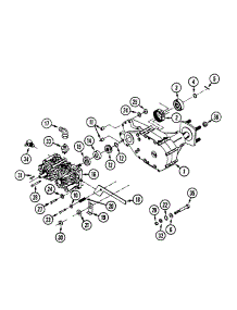 Drive Assembly Lh parts for White Outdoor Front-Mount Mower 13A-015-190 / 1997 from AppliancePartsPros.com