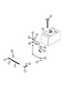 Fuel System parts for White Outdoor Front-Mount Mower 13A-015-190 / 1997 from AppliancePartsPros.com