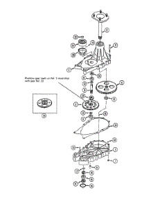 Transmission - Zt Drive parts for White Outdoor Front-Mount Mower 13A-015-190 / 1997 from AppliancePartsPros.com