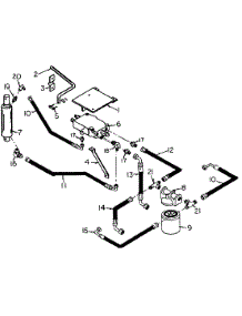 Hydraulic Lift Assembly Fr-2000C parts for White Outdoor Front-Mount Mower 130-026-190 / 1990 from AppliancePartsPros.com