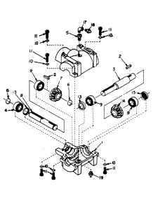Curtis Gearbox Parts parts for White Outdoor Front-Mount Mower 131-026-190 / 1991 from AppliancePartsPros.com