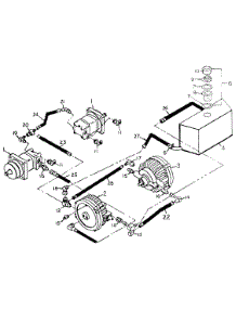 Wheel Motor & Pump Assembly parts for White Outdoor Front-Mount Mower 132-026-190 / 1992 from AppliancePartsPros.com