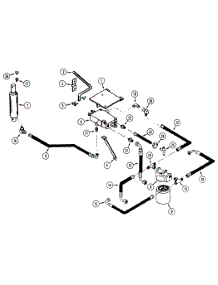 Hydraulic Lift Assembly (Single Acting Lift Cylinder) parts for White Outdoor Front-Mount Mower 133-026-190 / 1993 from AppliancePartsPros.com