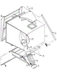 Grass Box With Vent Bag parts for White Outdoor Front-Mount Mower 139-026-190 / 1989 from AppliancePartsPros.com