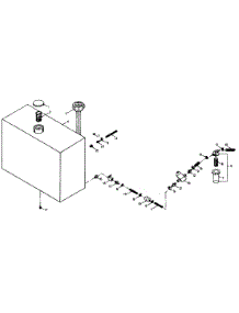 Fuel Tank Assembly Fr-2200 parts for White Outdoor Front-Mount Mower 130-027-190 / 1990 from AppliancePartsPros.com