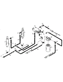 Lift Cylinder, Valve & Filter Assembly Fr-2200 parts for White Outdoor Front-Mount Mower 130-027-190 / 1990 from AppliancePartsPros.com