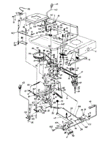 Upper Frame & Drive Assembly parts for White Outdoor Lawn Tractor 134R616G190 / 1994 from AppliancePartsPros.com