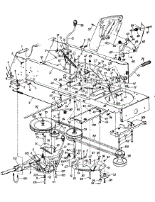 Drive Mounting Assembly parts for White Outdoor Garden Tractor 140-846H190 / 1990 from AppliancePartsPros.com
