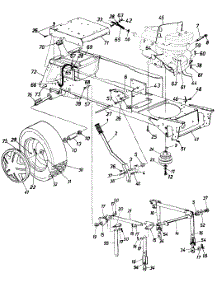 Linkage Assembly parts for White Outdoor Garden Tractor 140-846H190 / 1990 from AppliancePartsPros.com