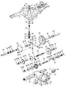 Transaxle Assembly parts for White Outdoor Garden Tractor 140-846H190 / 1990 from AppliancePartsPros.com