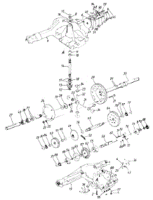 Transaxle (618-0009) parts for White Outdoor Garden Tractor 142-856H190 / 1992 from AppliancePartsPros.com