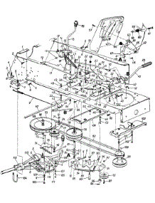 Drive Mounting Assembly parts for White Outdoor Garden Tractor 149-816-190 / 1989 from AppliancePartsPros.com