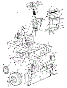 Steering Assembly parts for White Outdoor Garden Tractor 149-816-190 / 1989 from AppliancePartsPros.com