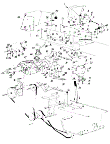 Rear Drive Speed Control Assembly parts for White Outdoor Garden Tractor 147-806-190 / 1987 from AppliancePartsPros.com