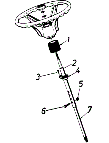 Steering Shaft Assembly parts for White Outdoor Garden Tractor 147-806-190 / 1987 from AppliancePartsPros.com