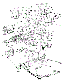 Transmission Mounting Assembly parts for White Outdoor Garden Tractor 148-800-190 / 1988 from AppliancePartsPros.com