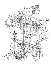 Lower Frame, Dash Panel, Transaxle & Linkages parts for White Outdoor Garden Tractor 132-836H190 / 1992 from AppliancePartsPros.com