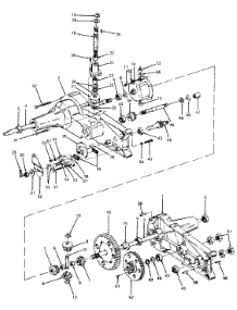 Transaxle (717-0950) parts for White Outdoor Garden Tractor 132-836H190 / 1992 from AppliancePartsPros.com