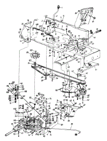 Speed Control Lever & Drive Assembly parts for White Outdoor Garden Tractor 144U836H190 / 1994 from AppliancePartsPros.com