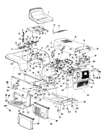 Hydrostatic Tractor parts for White Outdoor Garden Tractor 144-998-190 / 1994 from AppliancePartsPros.com