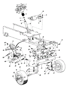 Steering Assembly parts for White Outdoor Garden Tractor 144-998-190 / 1994 from AppliancePartsPros.com