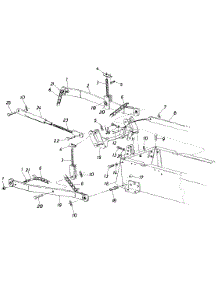 Three Point Hitch parts for White Outdoor Garden Tractor 147-996-190 / 1987 from AppliancePartsPros.com