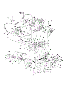 Engine, Pto Belt Guard & Retainer Brkt parts for White Outdoor Garden Tractor 14A-992-190 / 1997 from AppliancePartsPros.com