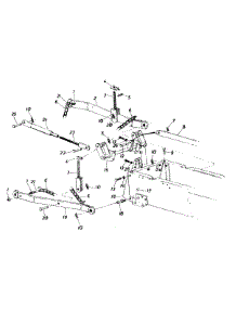 Three Point Hitch parts for White Outdoor Garden Tractor 14A-992-190 / 1997 from AppliancePartsPros.com