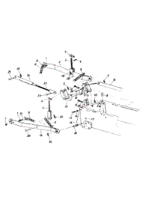 Draft Bar & Push Bar parts for White Outdoor Garden Tractor 14A-992-190 / 1998 from AppliancePartsPros.com