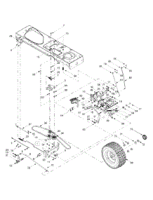 Drive & Rear Wheel parts for White Outdoor Garden Tractor 14AZ816P190 / 2000 from AppliancePartsPros.com