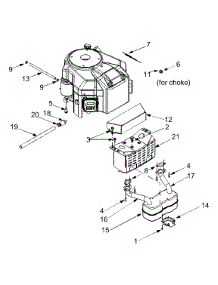 Engine Accessories parts for White Outdoor Garden Tractor 14A9816K790 / 2004 from AppliancePartsPros.com