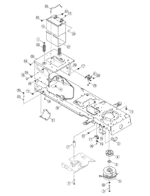 Frame Assembly parts for White Outdoor Garden Tractor 14AA815K790 / 2007 from AppliancePartsPros.com