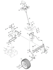 Steering parts for White Outdoor Garden Tractor 14AA815K790 / 2007 from AppliancePartsPros.com