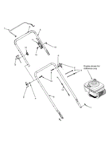Handle parts for White Outdoor Power Mower 11A-599B190 / 1999 from AppliancePartsPros.com