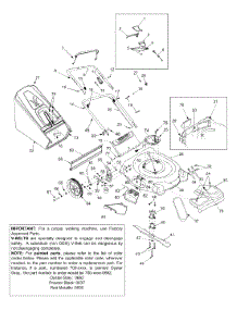 General Assembly parts for White Outdoor Hi-Wheel Mower 12B-569I190 / 2001 from AppliancePartsPros.com